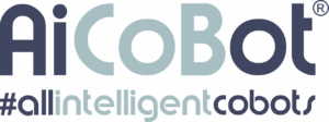 Logo AI Cobots – cliente de CobotVNC en soluciones con robots colaborativos