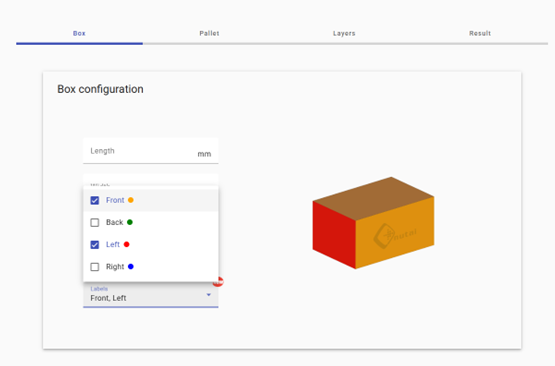Pallet Builder es una aplicación web que permite a los usuarios planificar y personalizar el layout de las cargas en palets. Desarrollada para optimizar el uso del espacio y mejorar la eficiencia, esta herramienta permite configurar con precisión el tipo de cajas, sus dimensiones y la distribución de las mismas en el palet.